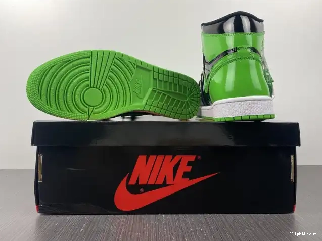 Green OG Jordan 1 High Air 555088-030 Pine 0527